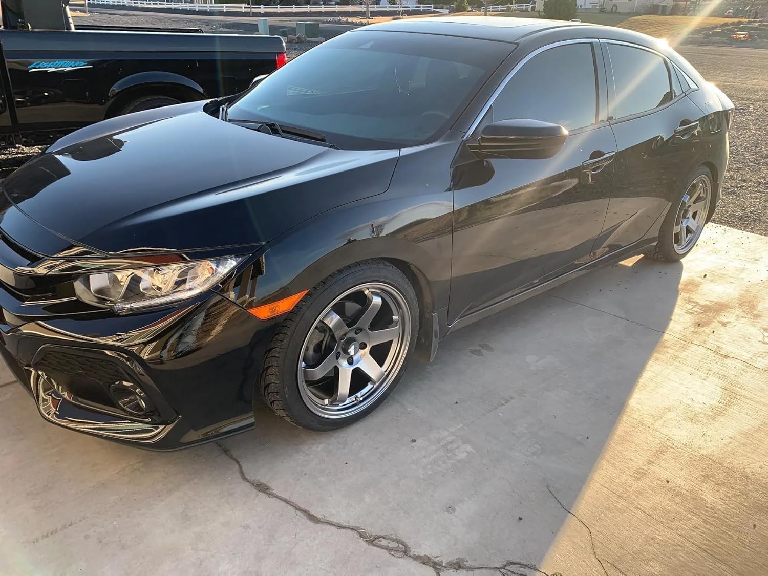 Amazon.com: AVID.1 AV-06 Hyper Black 18x9.5 Custom Wheel – Fits